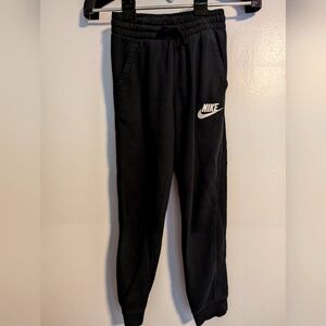 Unisex Black Nike Sweatpants, sz M